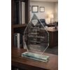 Premio de Vidrio Plano Heptagonal Waco