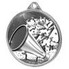 Medalla de Plata con Textura de Impresión 3D para Porristas