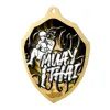 Medalla Clásica de Muay Thai Molten de Acero Inoxidable Fundido