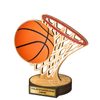 Trofeo Grove de Madera Real para Baloncesto