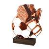 Trofeo de Madera Sierra para Portero de Fútbol - Clásico