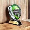 Trofeo Roswell en Acrílico Negro para Lacrosse