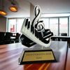 Trofeo Acrílico Ostrava para Piano y Teclado
