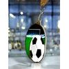 Medalla metálica de fútbol acero inoxidable