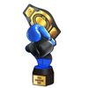 Trofeo de Madera Frontier para Boxeo a Full Color
