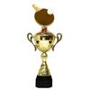Copa Metálica Dorada para Tenis de Mesa