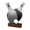 Trofeo de Madera Real Sierra para Tenis de Mesa - Clásico