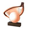 Trofeo de Madera Real Sierra para Golf - Clásico