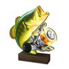 Trofeo de Madera Sierra para Pesca