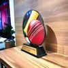 Trofeo Roswell en Acrílico Negro para Cricket