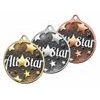Medalla Barnet Clásica con Textura e impresión 3D MaxMedal de All Star