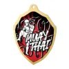 Medalla de Muay Thai Molten de Acero Inoxidable Fundido