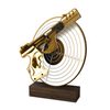 Trofeo de Madera Real para Tiro con Pistola - Clásico