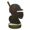 Trofeo Grove de Madera Real para Cricket
