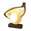 Trofeo de Madera Real Sierra para Golf - Clásico