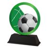 Trofeo de Balón y Campo de Fútbol