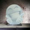 Trofeo Acrílico Cannes para Tenis Infantil con Diseño Sonriente