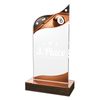 Trofeo Clásico de Billar de Madera y Acrílico United