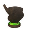Trofeo Grove de Madera Real para Golf