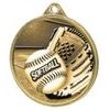Medalla Clásica de Softbol con Textura 3D en Oro