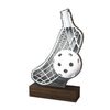 Trofeo de Madera Real Sierra para Floorball - Clásico