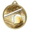 Medalla Clásica de Tenis con Textura 3D en Oro