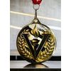 Medalla Barnet Clásica con Textura e Impresión 3D MaxMedal para Victoria