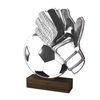 Trofeo de Madera Sierra para Portero de Fútbol - Clásico