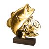 Trofeo de Madera Sierra para Pesca - Clásico