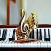 Trofeo Acrílico Cannes de Notas Musicales