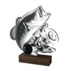 Trofeo de Madera Sierra para Pesca - Clásico