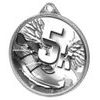 Medalla Clásica de Impresión 3D para Carrera de 5k - Plata