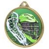 Medalla de Oro con Textura 3D de Lacrosse