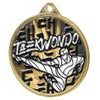 Medalla Clásica de Taekwondo con Impresión 3D en Oro