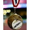 Medalla Barnet Clásica con Textura e Impresión 3D MaxMedal para Netball