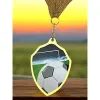 Medalla de Fútbol Soccer Molten de Acero Inoxidable Fundido