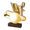 Trofeo de Madera Sierra para Golf - Clásico