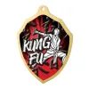 Medalla de Kung Fu Molten de Acero Inoxidable Fundido
