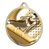 Medalla Barnet Clásica con Textura e Impresión 3D MaxMedal para Gimnasia Varonil