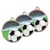 Medalla de Fútbol Barnet Textura Color 3D MaxMedal
