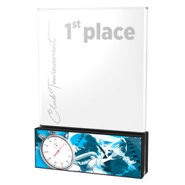 Premio de Natación en Acrílico con Diseño de Ciudad