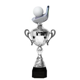 Copa Metálica Minot de Golf Plata