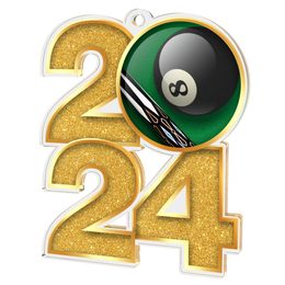 Medalla de Acrílico Snooker 2024