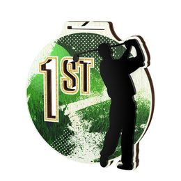 Medalla Highgrove Fusion para Golf Oro - 1er Lugar