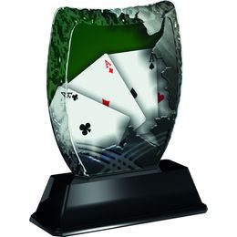 Trofeo Acrílico Iceberg para Juegos de Cartas