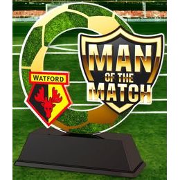 Trofeo Personalizado de Mejor Jugador de Fútbol