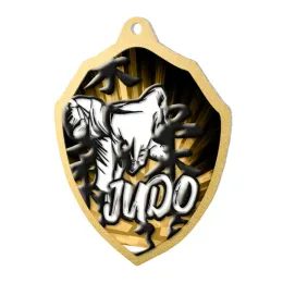 Medalla Clásica de Judo Molten de Acero Inoxidable Fundido