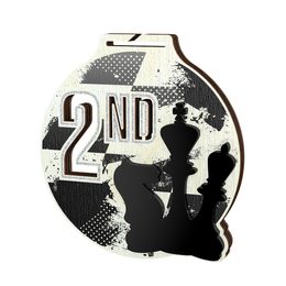 Medalla Highgrove Fusion para Ajedrez Plata - 2do Lugar