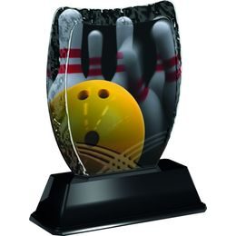 Trofeo Acrílico Iceberg para Boliche