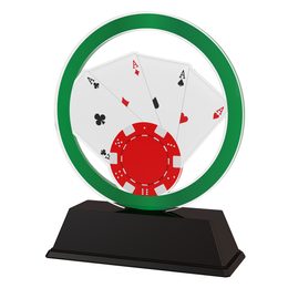Trofeo Acrílico Essen para Póker